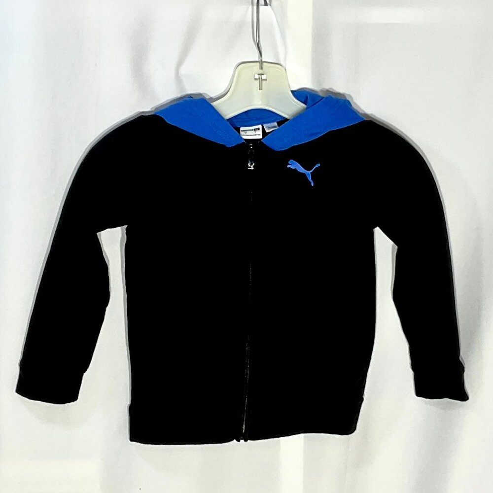 Puma Sz 5 Boys Zipped Hooded Sweatshirt Jacket 3/$14